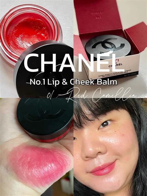 chanel red camellia lip balm|chanel cheek balm.